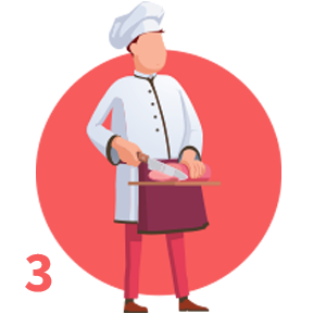 Abattage et découpe